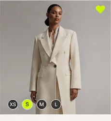 Ivory blazer