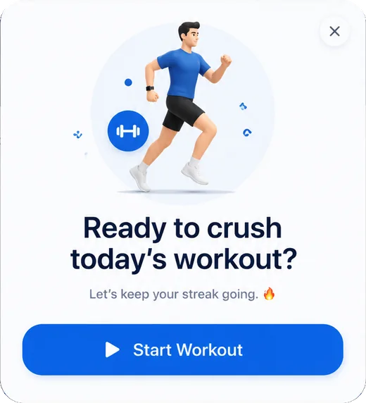 Ready to crush today's workout?